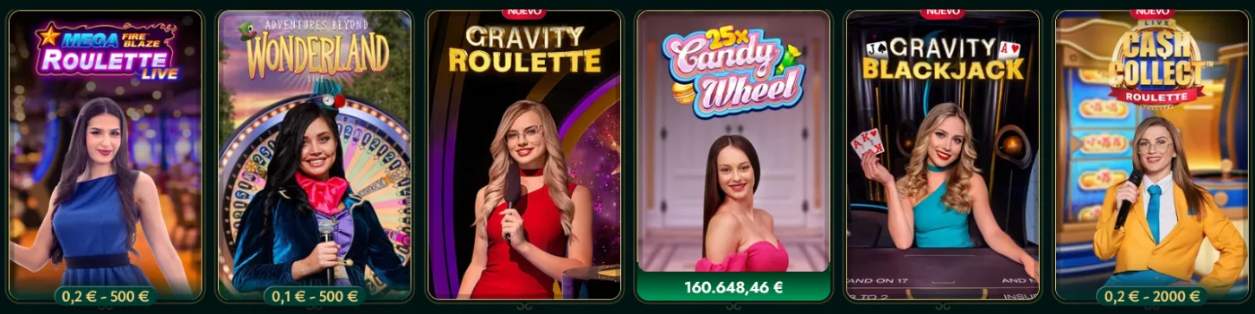 Casino en vivo  Cashed casino